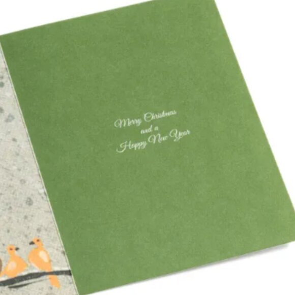 The Met: Avian Holiday Merry Christmas and Happy New Year Cards - Picture 3 of 3